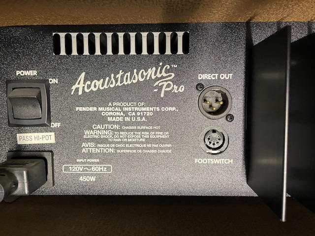 Fender Acoustasonic 80-Watt 2x8' Acoustic Guitar Amp Guitar Comb - Photo 8
