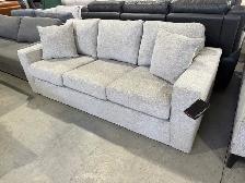 Grey fabric sofa