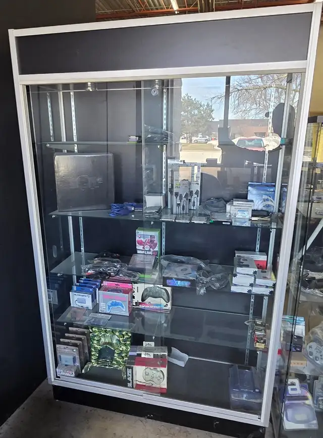 Custom Made Glass Cabinet Display Case