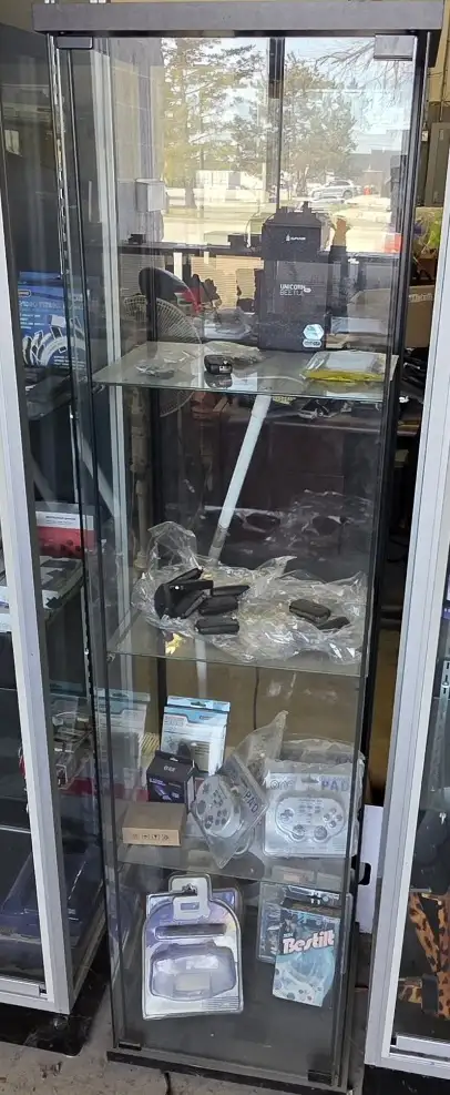 Small Glass Display Cabinet