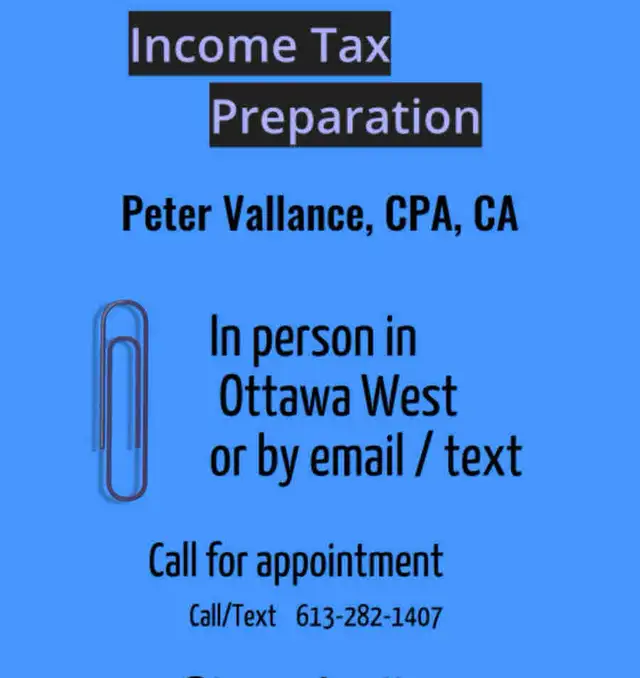 Income Tax Preparation