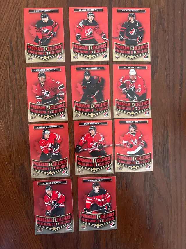 Poe team Canada 2026 mint condition cards