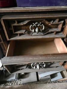 Wood Nightstand - Photo 3