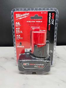 Milwaukee 48-11-2460 M12 6.0ah XC Battery NEW