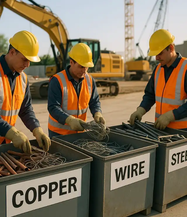 Metal - Sorting worker