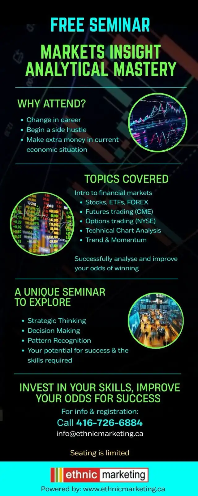 FREE SEMINAR ON POTENTIAL CAREER OPTIONS!