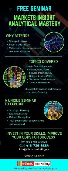 FREE SEMINAR ON POTENTIAL CAREER OPTIONS!