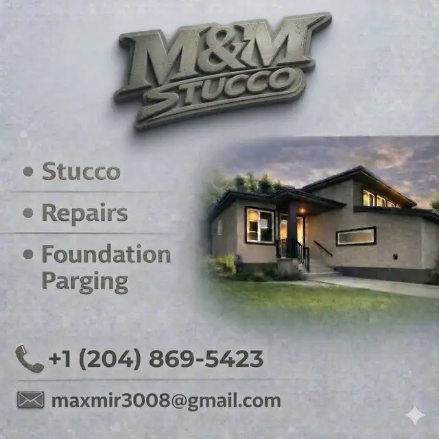 Stucco & Foundation Parging - Affordable &Professional