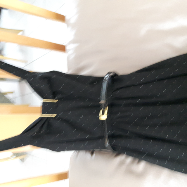 BELLEROBE CHIC UNIQUE NOIR GOLD GR 4à6 FEM CEINTURE BOLÉRO$12.00 - Photo 2