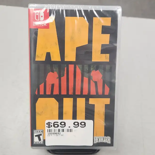 Ape Out Nintendo Switch - BRAND NEW