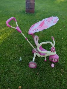 Small Safari pink flamingo tricycle