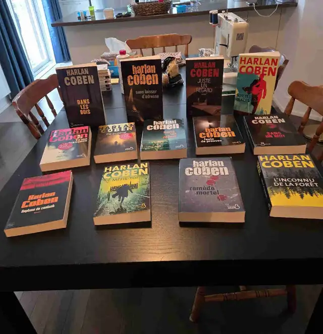 livres ROMANS Policiers.