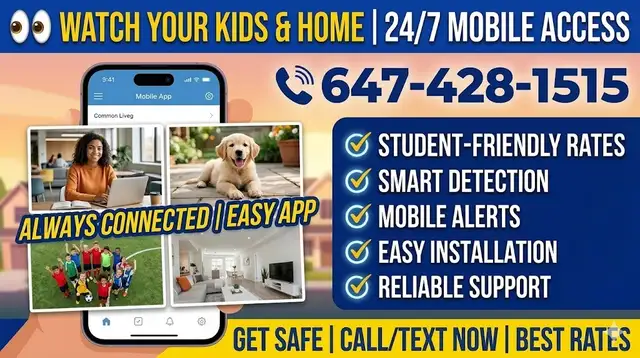 CCTV for Families & Students | Mobile Alerts & Simple Install