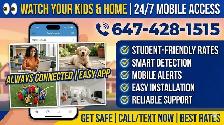 CCTV for Families & Students | Mobile Alerts & Simple Install