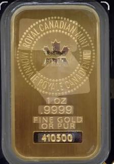 1oz Gold Bar