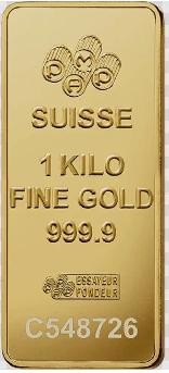 1 Kg Gold Bar