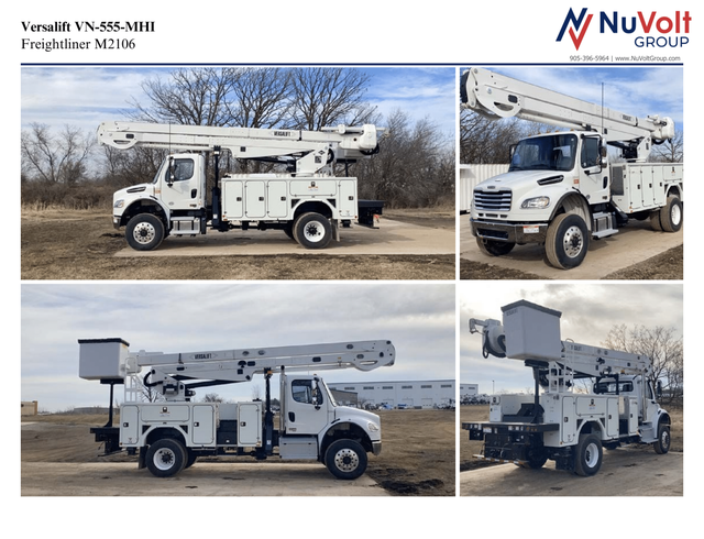 2025 Freightliner M2-106 Versalift VN-555-MHI Bucket Truck - Photo 3