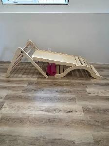 Pikler Wooden Climbing Set