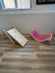 Pikler Wooden Climbing Set - Photo 3