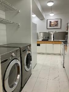 Furnished 1 king bedroom 1 bath plus den and shared kitchen