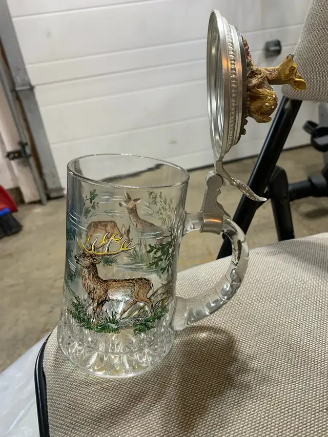 deer hunting beer mug