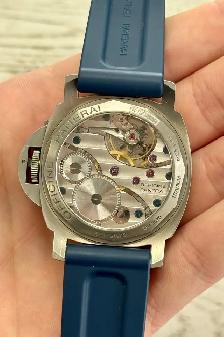 PANERAI LUMINOR BASE TITANIUM 44MM PAM 176 - Photo 7