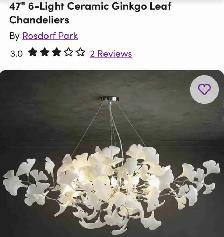ceiling light / chandelier