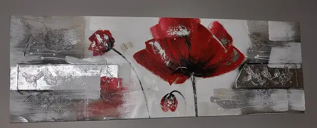 Oil on Canvas Painting.