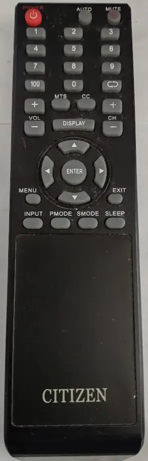 Citizen 18' TV with original remote and adapter. - Photo 2