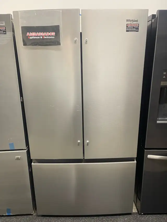 NEW 36" Whirlpool French Door Fridge (Interior Ice Maker) 31 CF - Photo 2