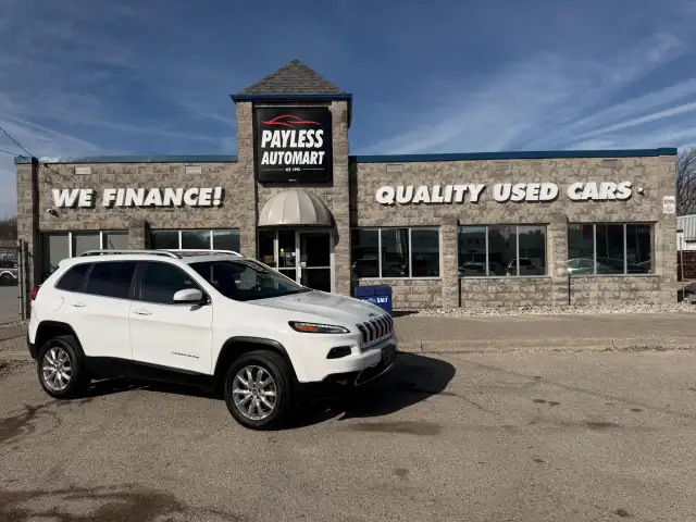 2015 Jeep Cherokee Limited Heated/Ventilated Seats!