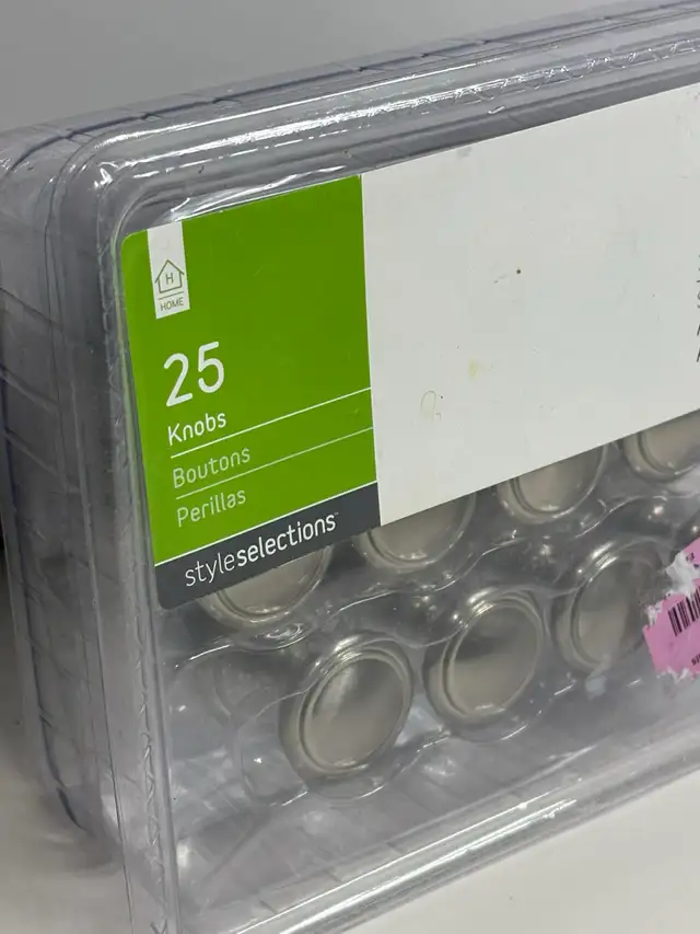 Cabinet Knobs 25 Pack – Satin Nickel 1.25" (New) - Photo 2