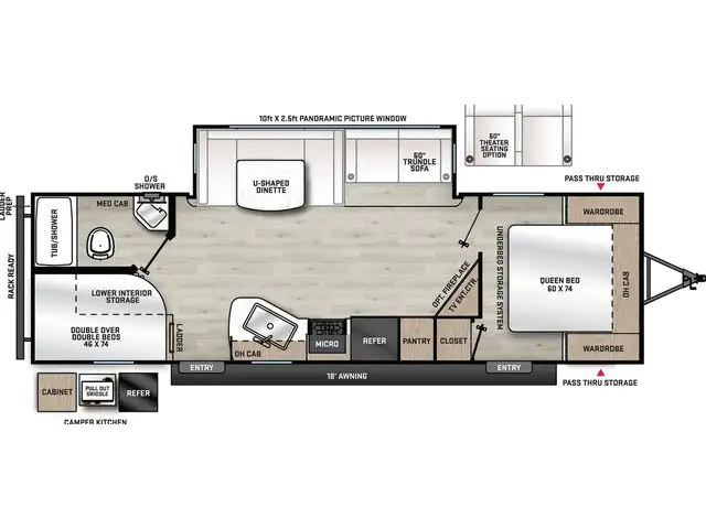 2021 Coachmen Catalina Legacy Edition BUNKHOUSE TRAILER W/ OUTDO - Photo 4