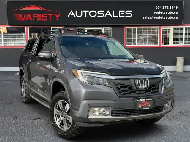 2017 Honda Ridgeline 4WD Crew Cab Touring, No Accident, FREE 10,