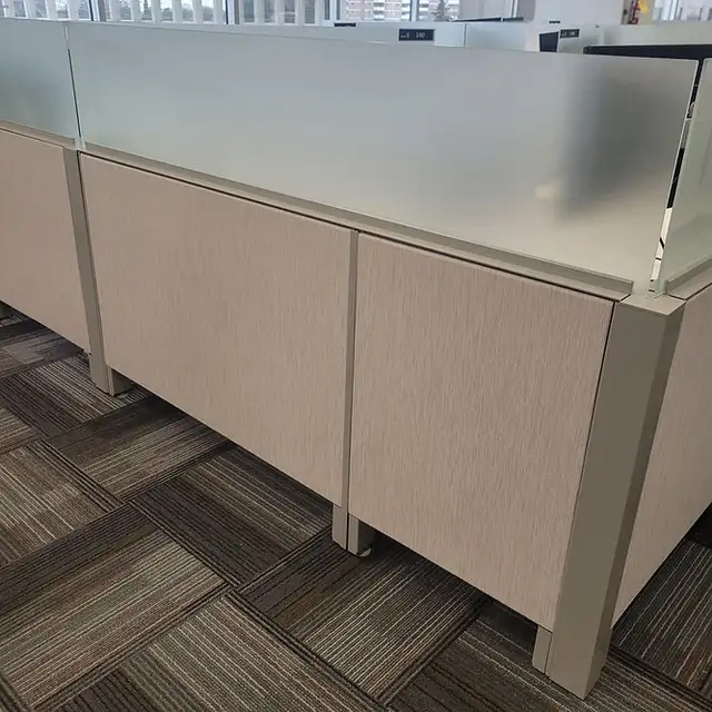 Teknion Leverage Workstation – 6’ x 6’ Quad Configurat For Sale! - Photo 7