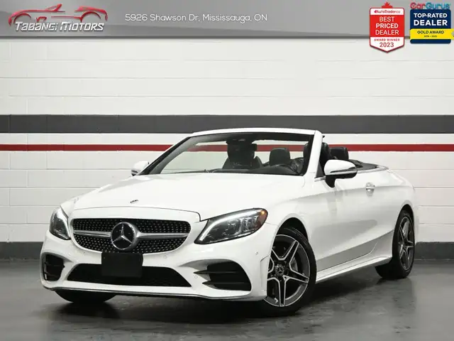 2019 Mercedes-Benz C 300 4MATIC Cabriolet No Accident AMG 360CAM