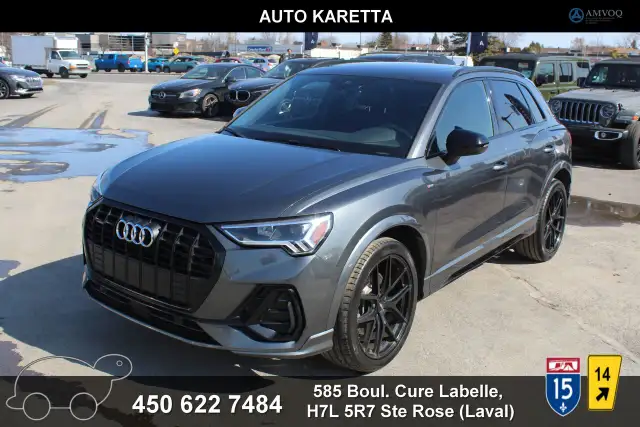 2024 Audi Q3 Progressiv 45 quattro S-line panoramic mags 20''