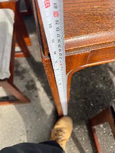 Free delivery used Dining Table and 4 Chairs Set - Photo 9