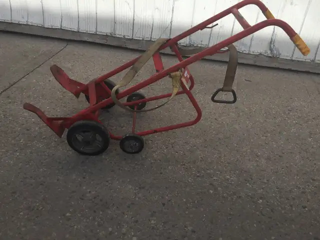 DRUM CART - HEAVY DUTY - ORANGE - Photo 2