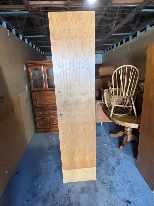 Free delivery used Tall Wooden Cabinet