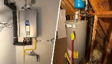 G2 gas fiter tankles water heater AC installs furnace Subcontrac - Photo 2