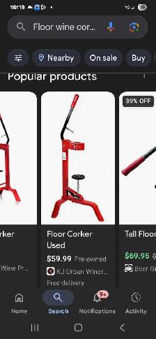 floor corker for sale $ 30.00 - Photo 2