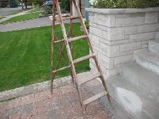 6 Foot Wooden Ladder - Photo 3