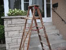 6 Foot Wooden Ladder - Photo 7