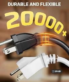 DEWENWILS 25 ft Extension Cord Reel – 4 Outlet Power Station - Photo 3