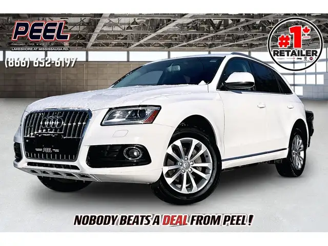 2013 Audi Q5 Premium | Heated Leather | Panoroof | AS IS | AWD