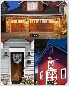 EDISHINE Dusk-to-Dawn Gooseneck Wall Light (2-Pack - Photo 6