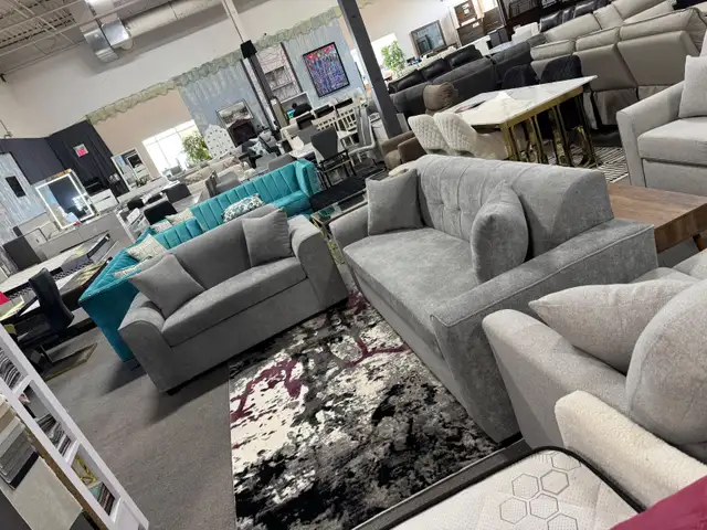 Canadian Made Sofa & Love seat for only $799.