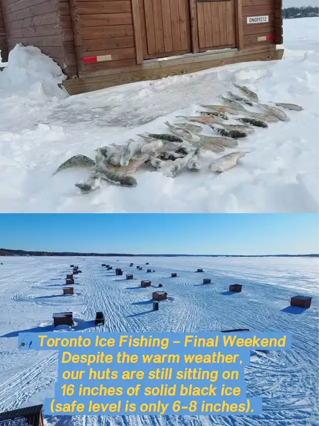 Toronto Ice Fishing – March 13.14.15Final Days of the Season