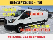 2019 Ford Transit Van $6000 UPFITTED LOADED CAN FINANCE/LEASE